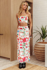 Chamberlain Scallop Trim Crop Top Fruit