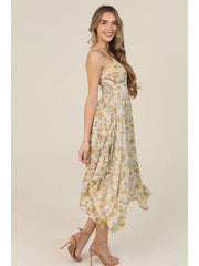 Retro Daisy Midi Dress
