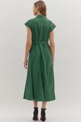Ainsley Collared Midi Dress