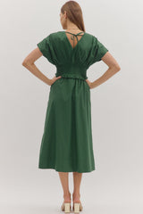 Esme Smocked Midi Dress