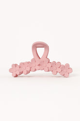 Annie Floral Hair Clip - Pink