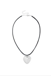 Love Era Heart Necklace - Silver
