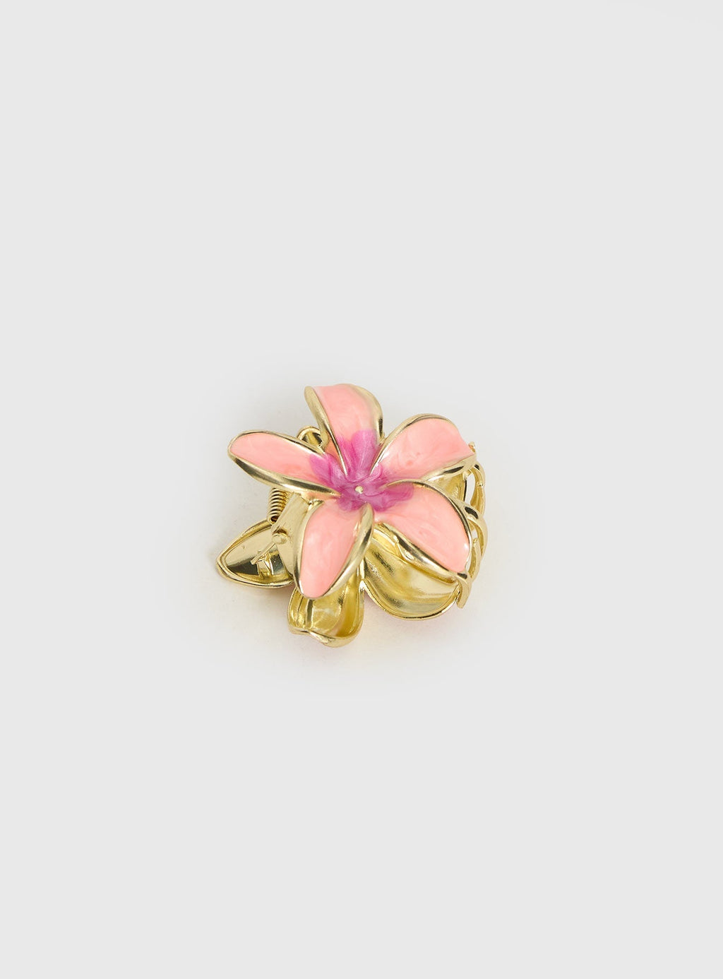 Zerah Flower Hair Clip Pink
