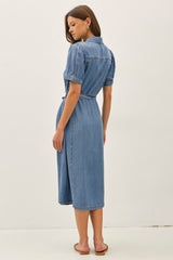 Lori Denim Midi Dress