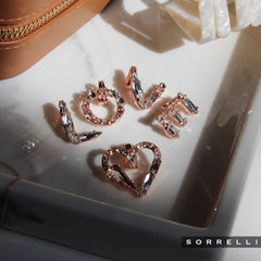 Crystal Charm 'V' Charm Other Accessory - CES26RGCRY