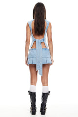 LIONESS Miracle Mini Skirt Denim