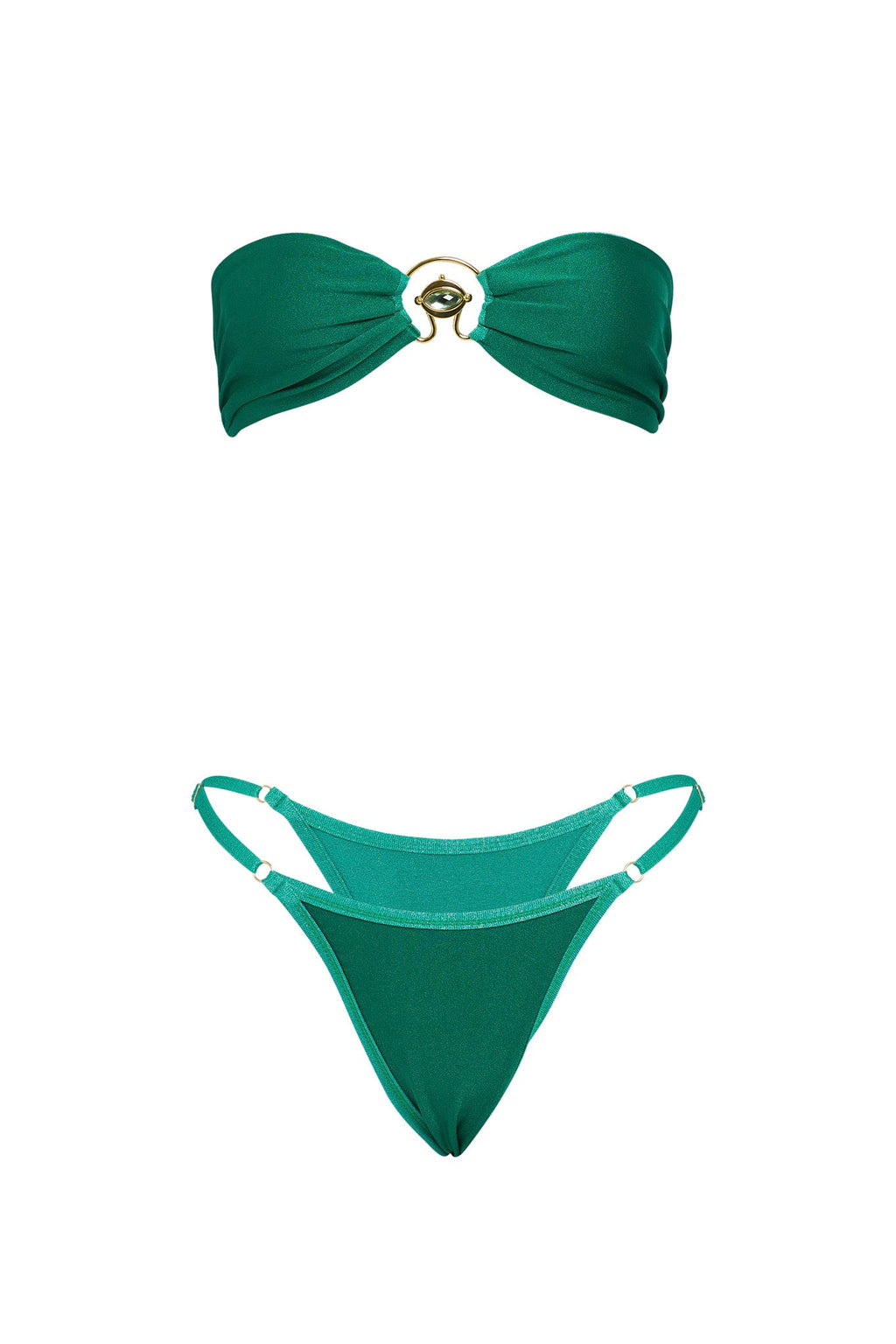 VDM The Label Bailey Jade Reversible Bandeau