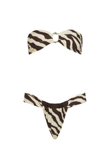 VDM The Label Bailey Zebra Reversible Bandeau
