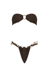 VDM The Label Bailey Zebra Reversible Bandeau