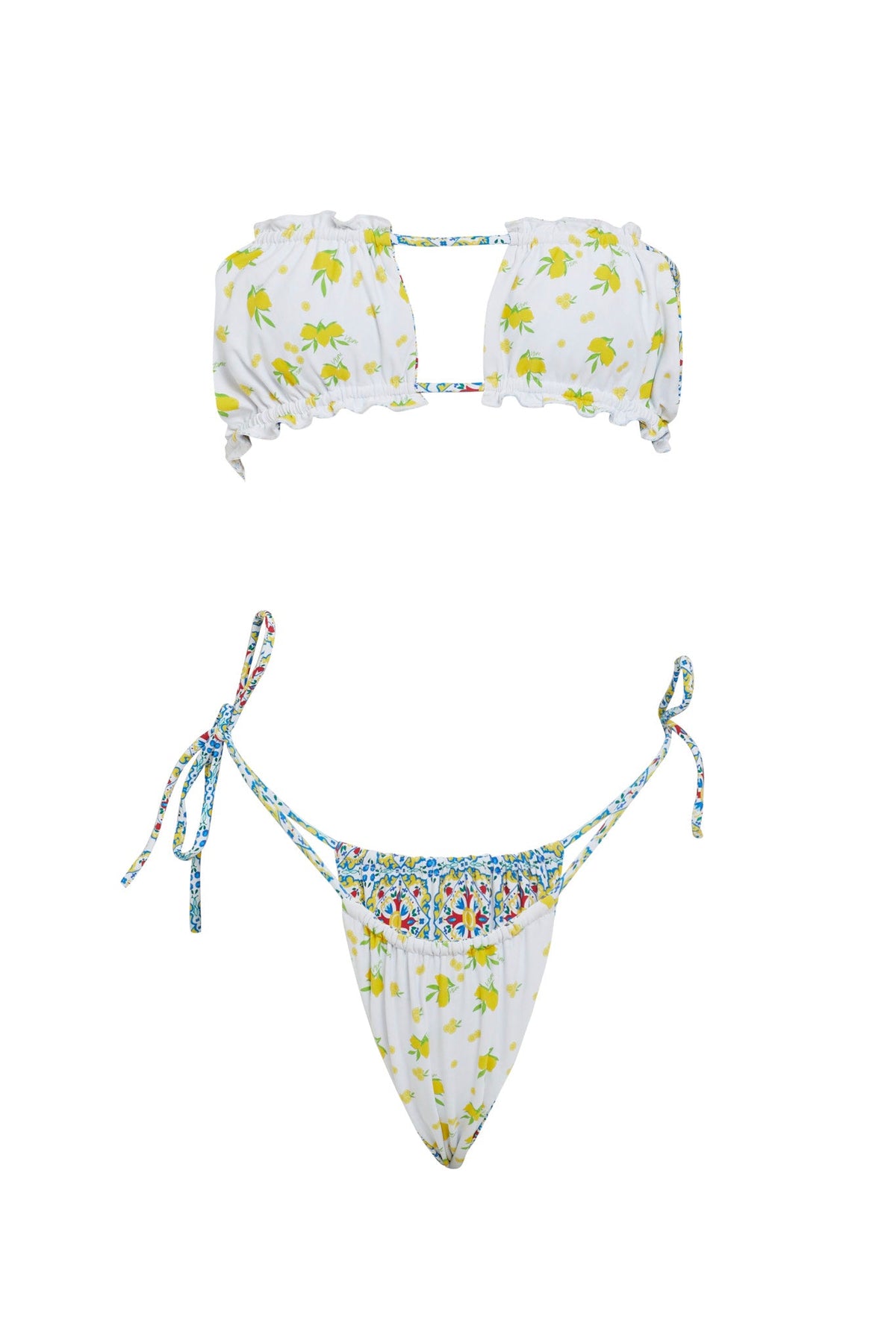 VDM The Label Blair Capri/Limone Reversible Top