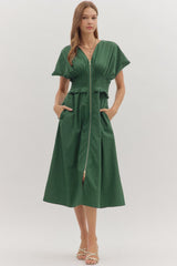 Esme Smocked Midi Dress