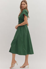 Esme Smocked Midi Dress