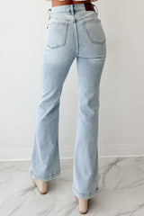 Brooke Tummy Control Bootcut Judy Blue Jeans (Light)