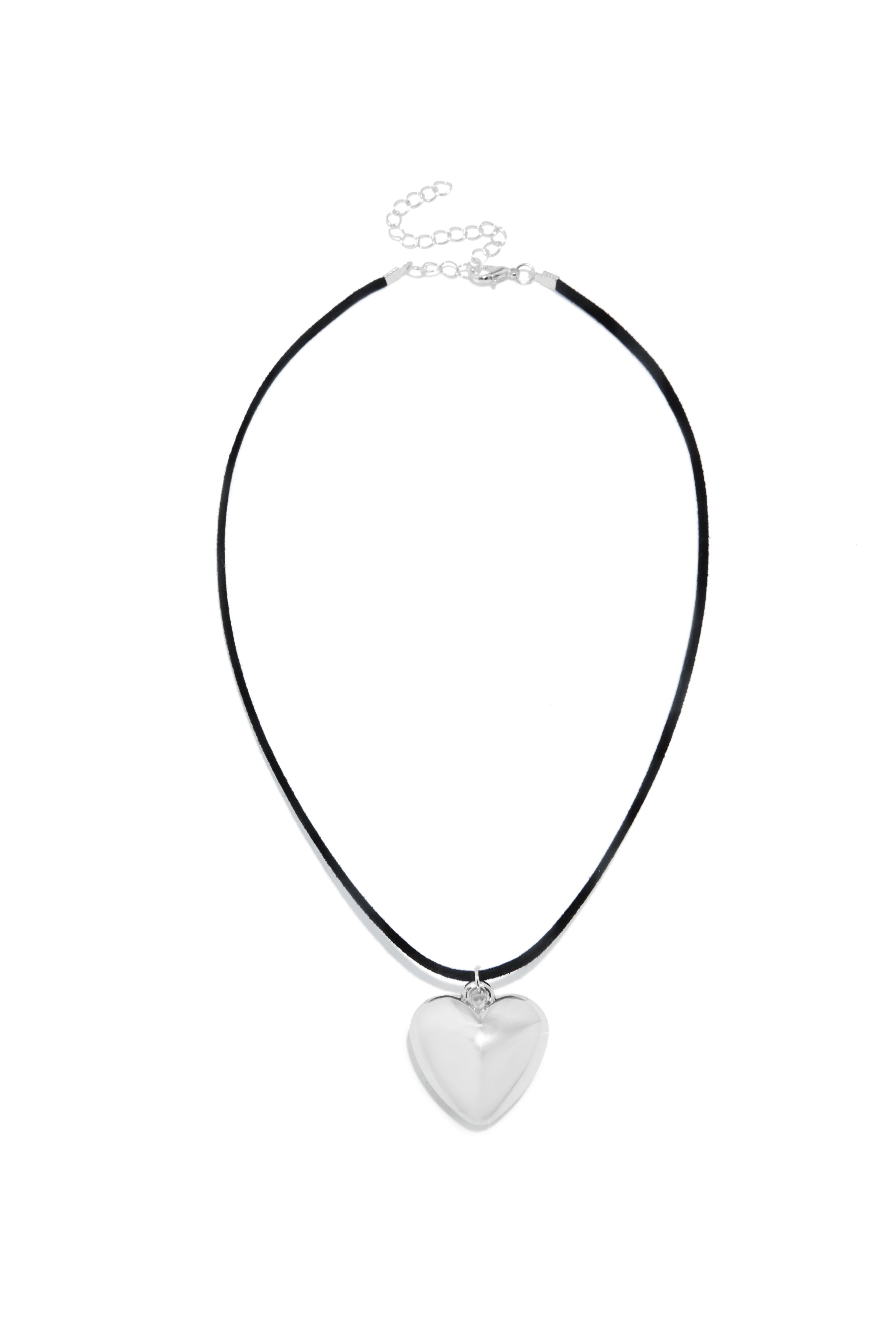 Love Era Heart Necklace - Silver